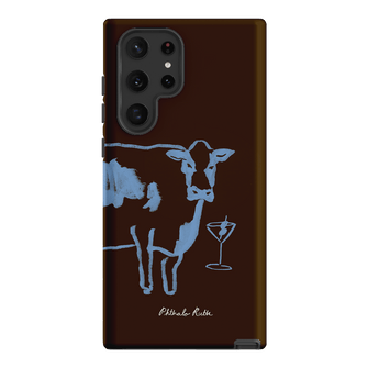 Mootini Espresso Printed Phone Cases Samsung Galaxy S22 Ultra / Armoured by Phthalo Ruth - The Dairy