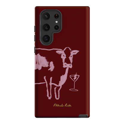 Mootini Berry Printed Phone Cases Samsung Galaxy S22 Ultra / Armoured by Phthalo Ruth - The Dairy