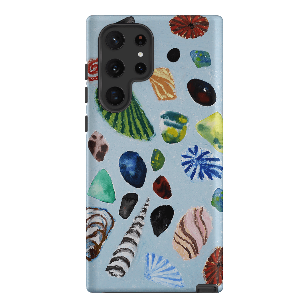 Ocean Currency Printed Phone Cases Samsung Galaxy S22 Ultra / Armoured by Lisa Hu - The Dairy