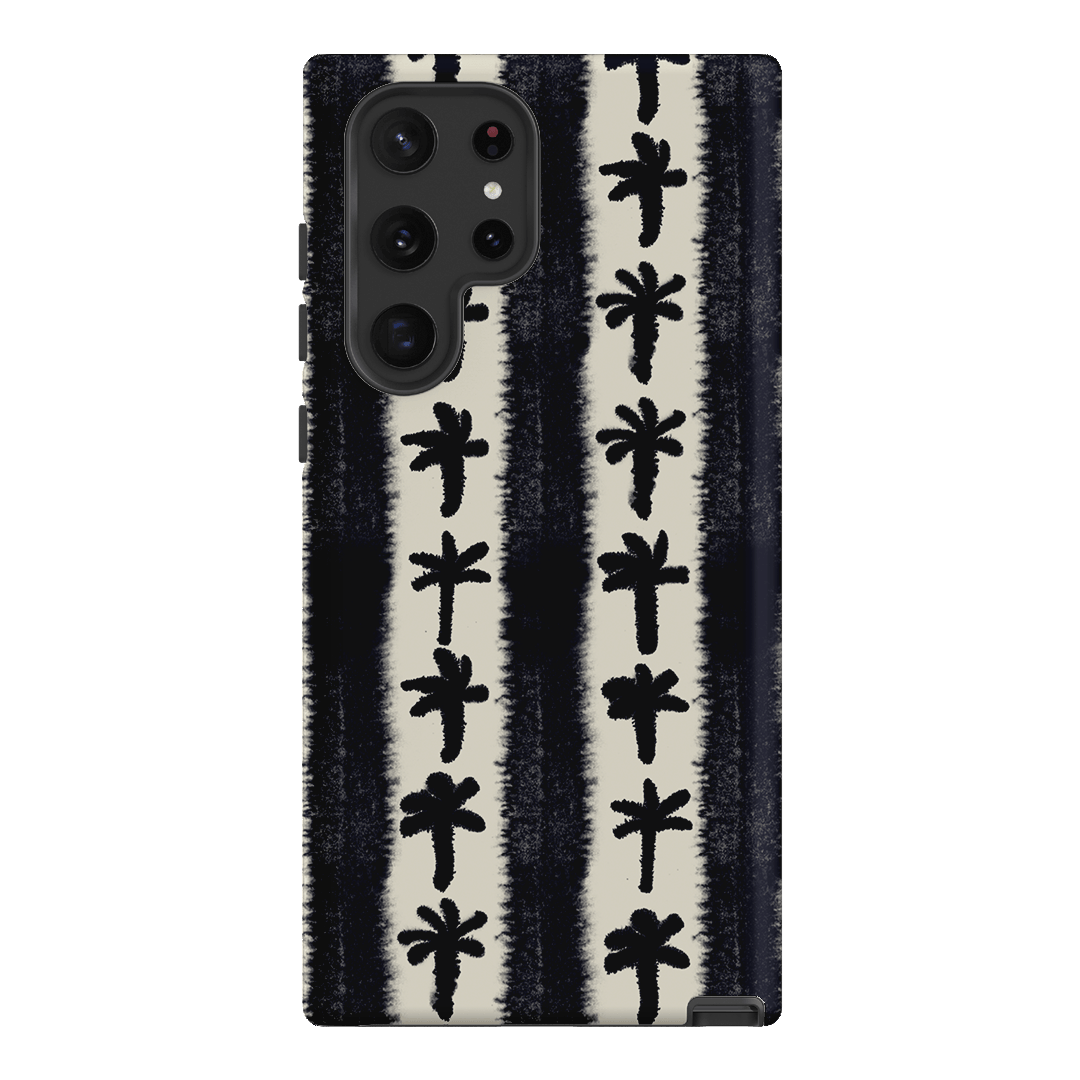 Palm Stripe Printed Phone Cases Samsung Galaxy S22 Ultra / Armoured by Desmond & Dempsey - The Dairy