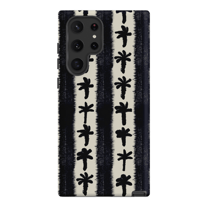 Palm Stripe Printed Phone Cases Samsung Galaxy S22 Ultra / Armoured by Desmond & Dempsey - The Dairy