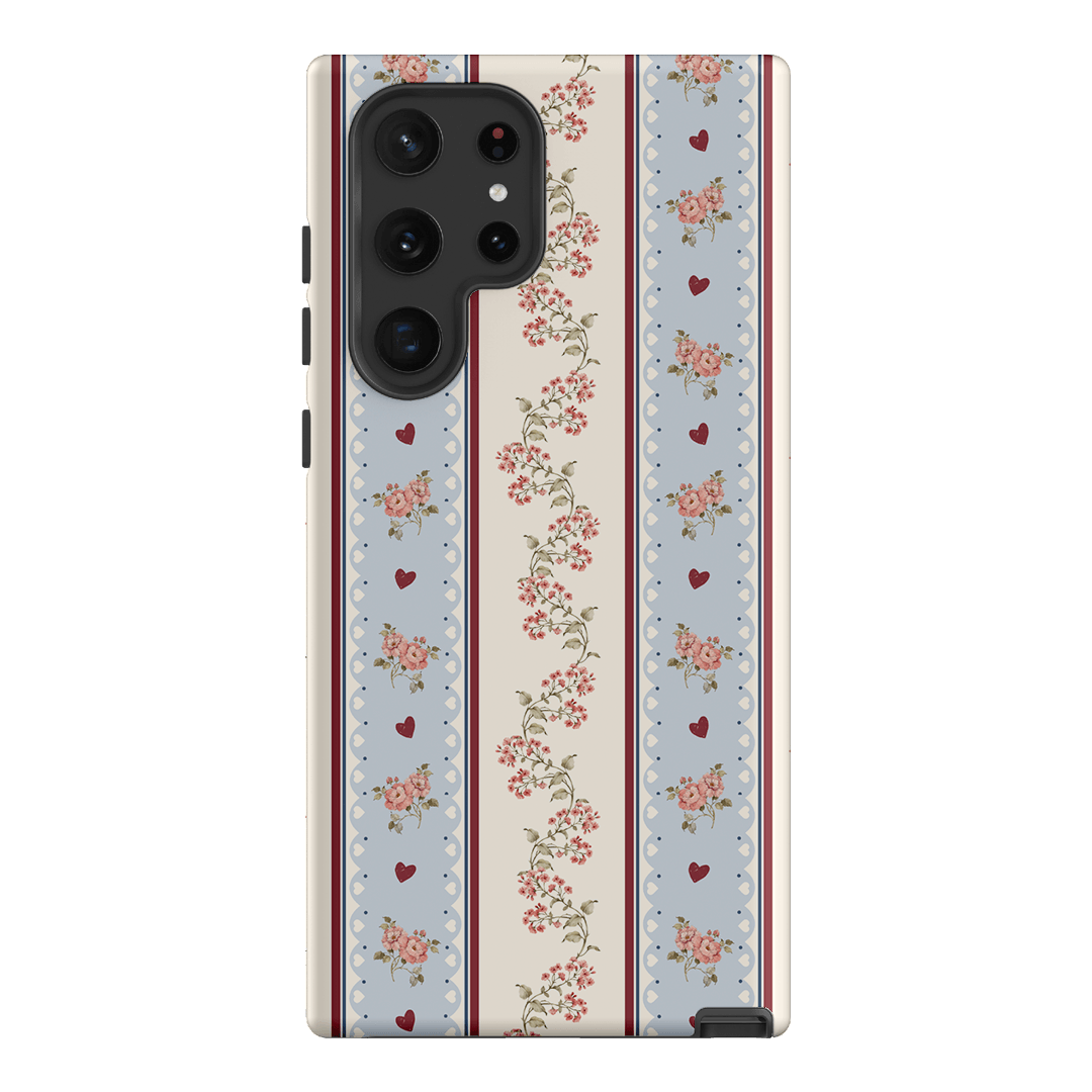 Pastel Stripe Printed Phone Cases Samsung Galaxy S22 Ultra / Armoured by Kasiags Art - The Dairy