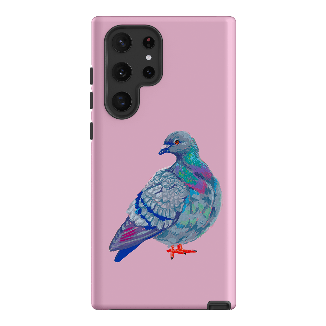 Pigeon Printed Phone Cases Samsung Galaxy S22 Ultra / Armoured by Femke Studio - The Dairy