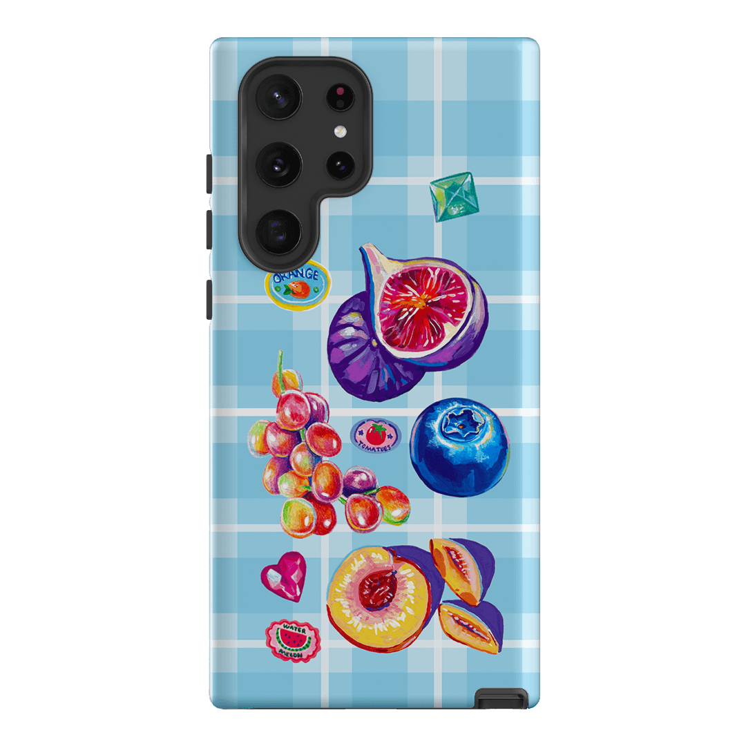 Plaid Picnic Printed Phone Cases Samsung Galaxy S22 Ultra / Armoured by Femke Studio - The Dairy