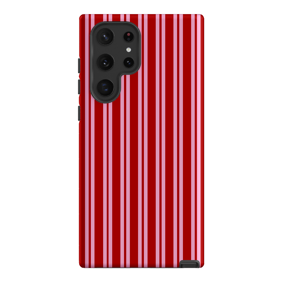 Punch Stripes Printed Phone Cases Samsung Galaxy S22 Ultra / Armoured by The Dairy - The Dairy