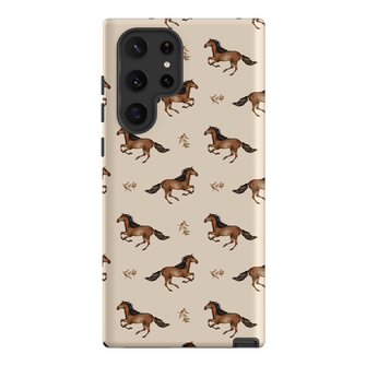 Running Horse Printed Phone Cases Samsung Galaxy S22 Ultra / Armoured by Kasiags Art - The Dairy