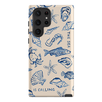 Sea Call Printed Phone Cases Samsung Galaxy S22 Ultra / Armoured by Cass Deller - The Dairy