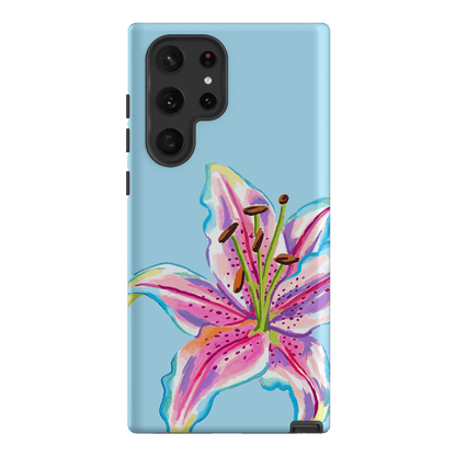 Sky Lily Printed Phone Cases Samsung Galaxy S22 Ultra / Armoured by Femke Studio - The Dairy
