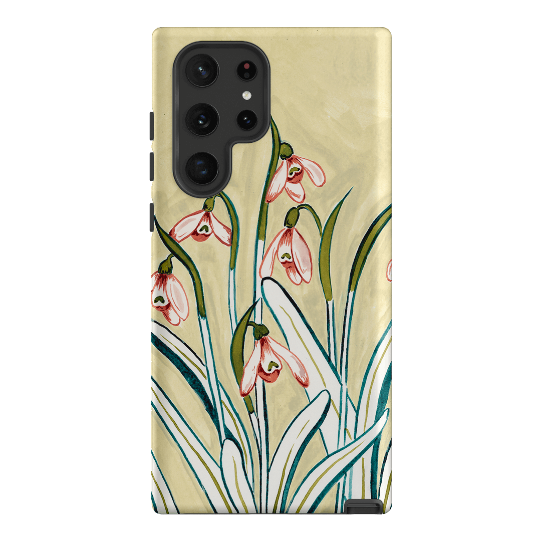 Snowdrop Printed Phone Cases Samsung Galaxy S22 Ultra / Armoured by Ellie Mae - The Dairy