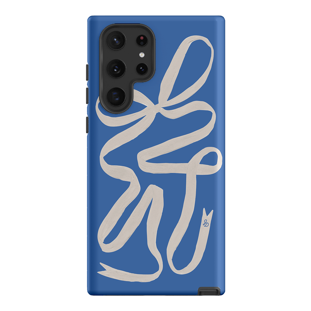 Something Blue Ribbon Printed Phone Cases Samsung Galaxy S22 Ultra / Armoured by Jasmine Dowling - The Dairy