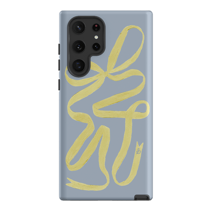 Sorbet Ribbon Printed Phone Cases Samsung Galaxy S22 Ultra / Armoured by Jasmine Dowling - The Dairy