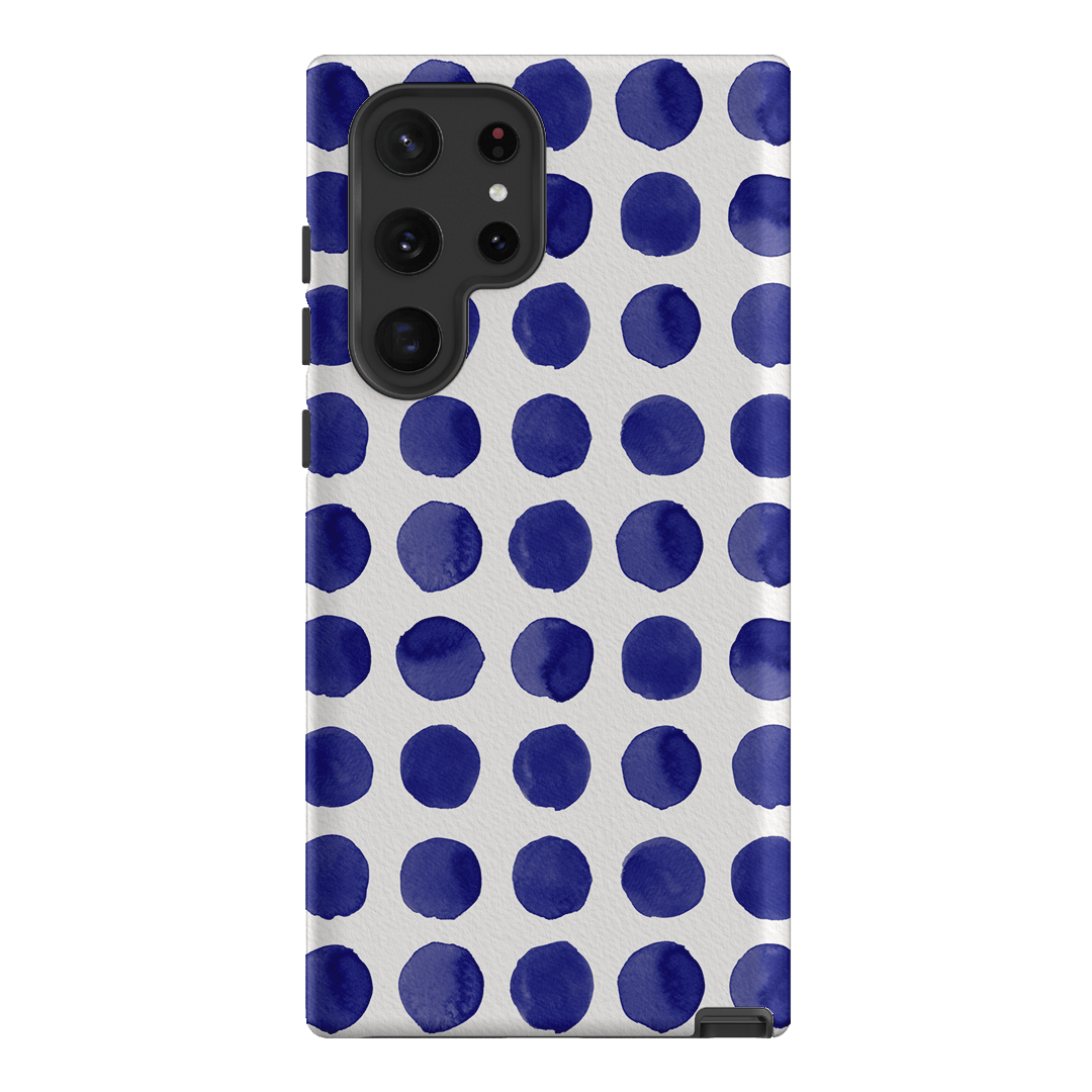 Spots in Blueberry Printed Phone Cases by The Dairy - The Dairy