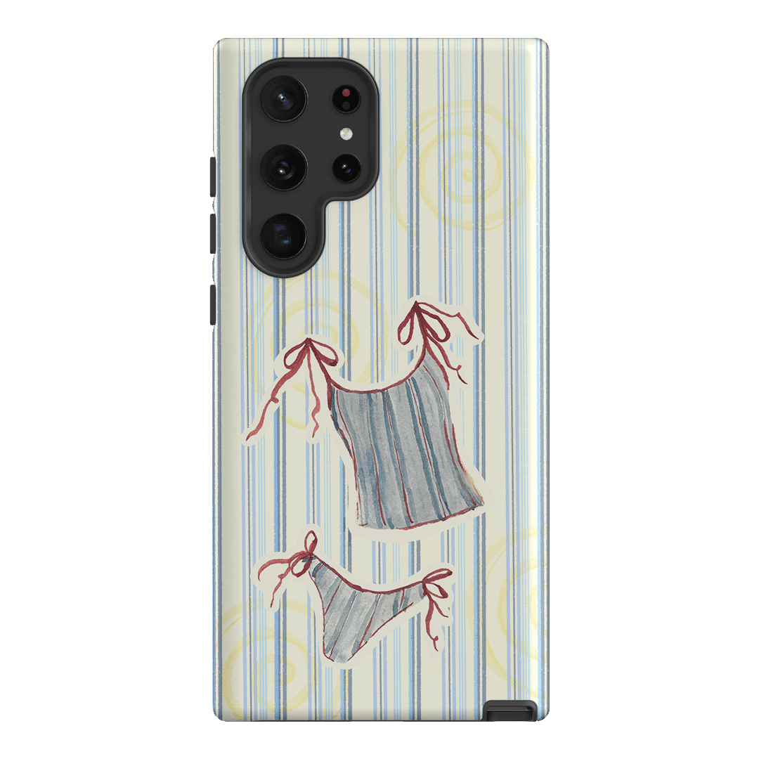 Stripe Tankini Printed Phone Cases Samsung Galaxy S22 Ultra / Armoured by Kayla Carr - The Dairy