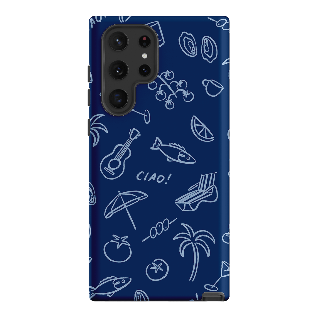 Summer Aperitivo Printed Phone Cases Samsung Galaxy S22 Ultra / Armoured by Marie Faurrite - The Dairy