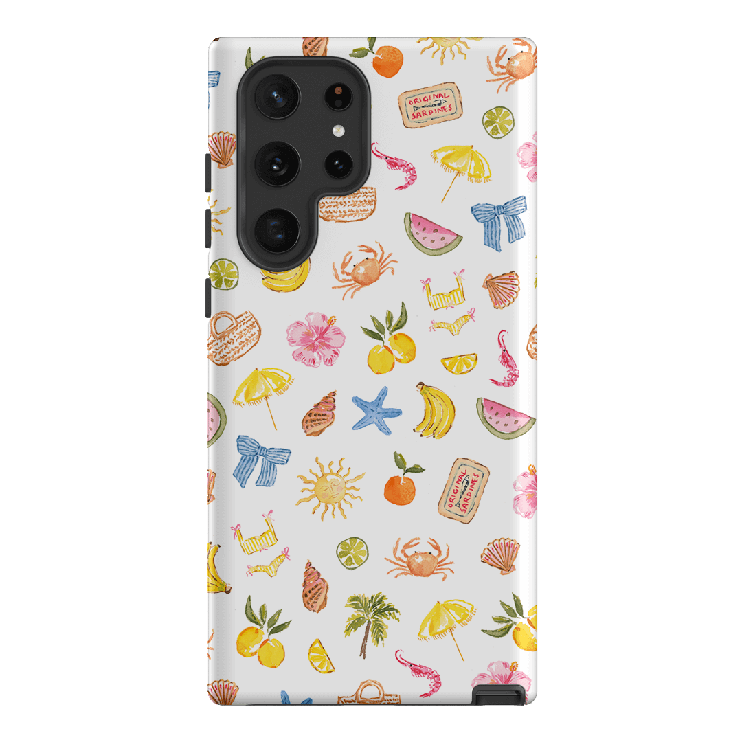 Summer Icons Printed Phone Cases Samsung Galaxy S22 Ultra / Armoured by Cass Deller - The Dairy