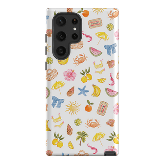 Summer Icons Printed Phone Cases Samsung Galaxy S22 Ultra / Armoured by Cass Deller - The Dairy