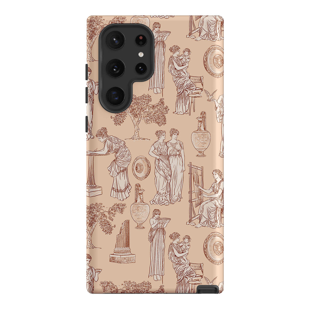 Symposium Rosewater Printed Phone Cases Samsung Galaxy S22 Ultra / Armoured by Veronica Tucker - The Dairy