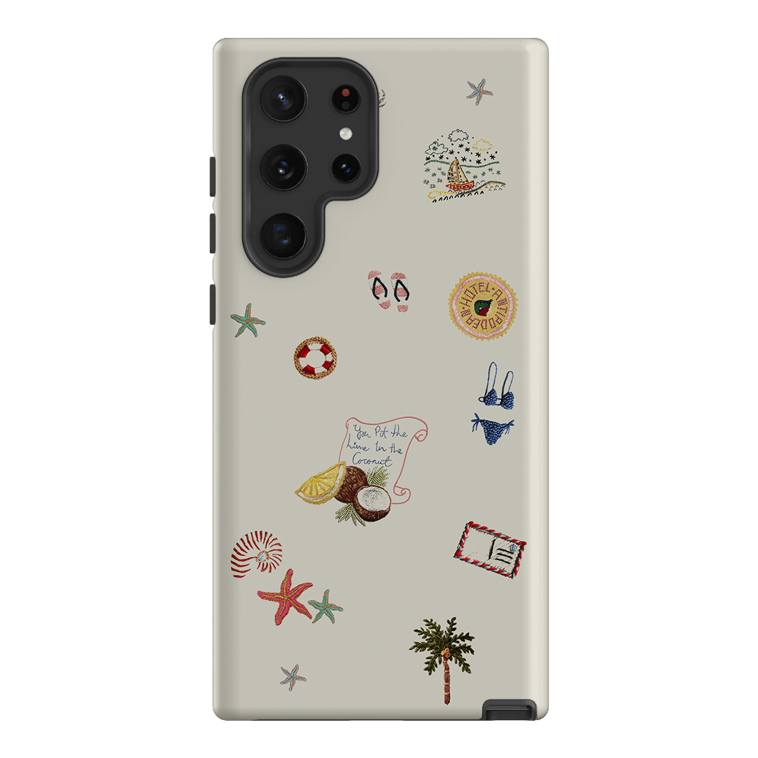 Vacay All Day Cream Printed Phone Cases by Antipodean - The Dairy