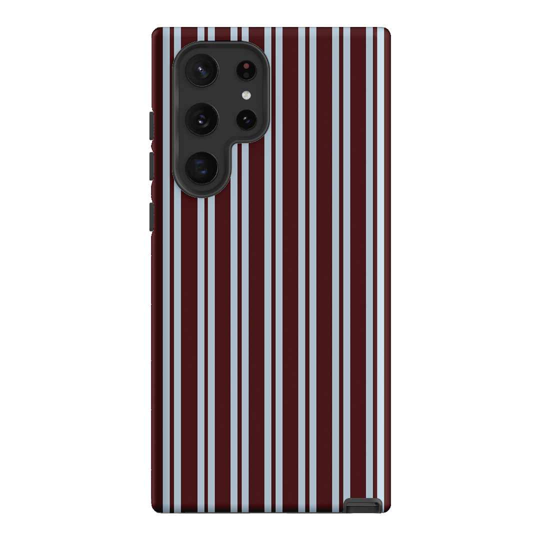 Varsity Stripes Printed Phone Cases Samsung Galaxy S22 Ultra / Armoured by The Dairy - The Dairy