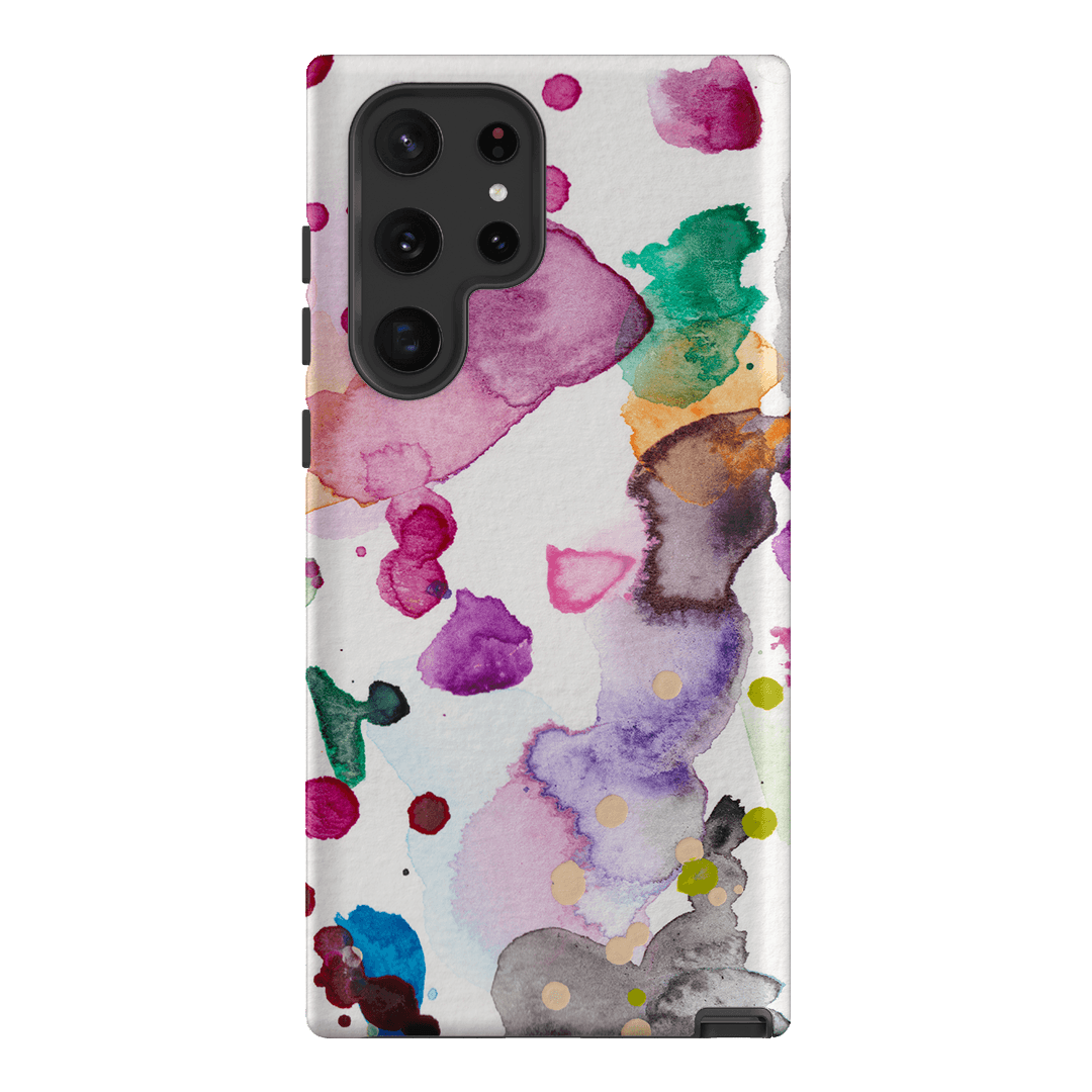 Watercolour Palette Printed Phone Cases Samsung Galaxy S22 Ultra / Armoured by The Dairy - The Dairy