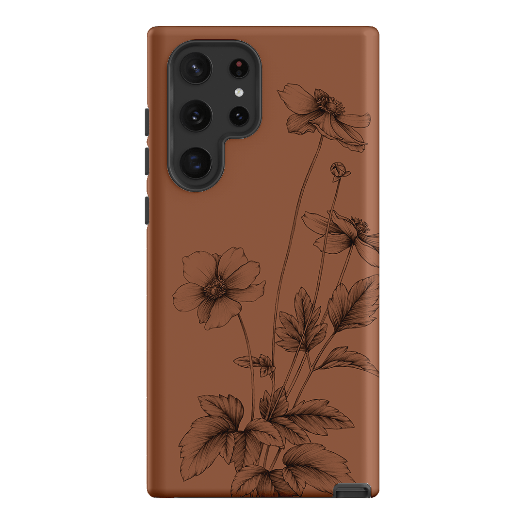 Windflowers Study Printed Phone Cases Samsung Galaxy S22 Ultra / Armoured by Typoflora - The Dairy