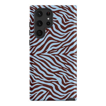 Zebra Haze Printed Phone Cases Samsung Galaxy S22 Ultra / Armoured by The Dairy - The Dairy