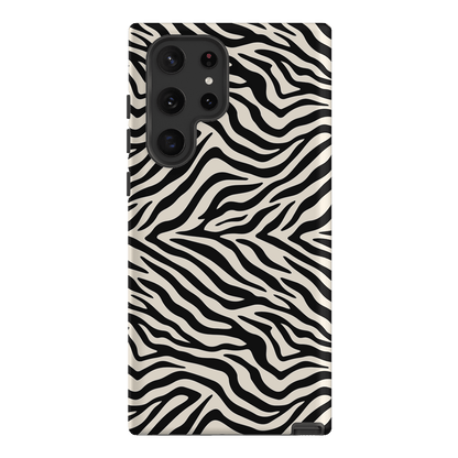 Zebra Ink Printed Phone Cases Samsung Galaxy S22 Ultra / Armoured by The Dairy - The Dairy