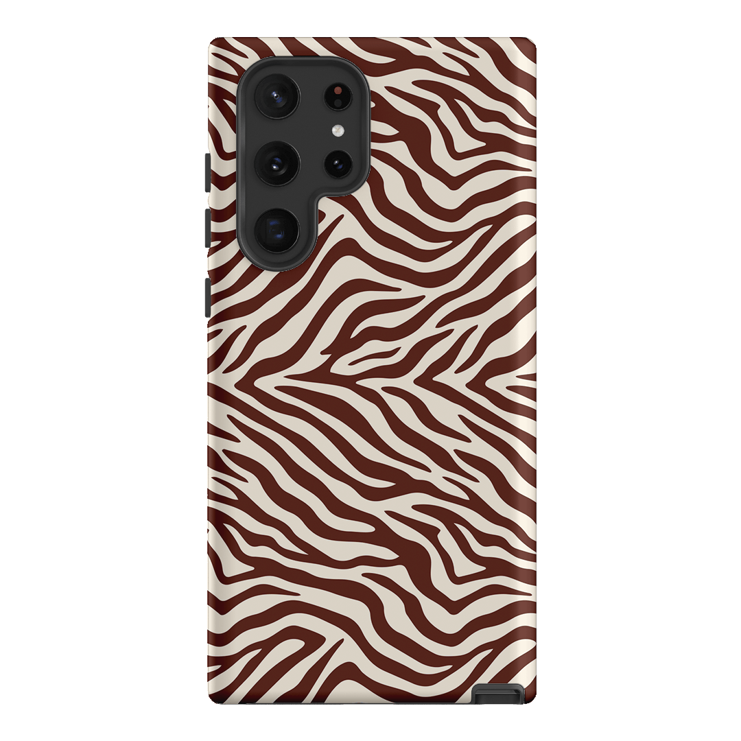 Zebra Toast Printed Phone Cases Samsung Galaxy S22 Ultra / Armoured by The Dairy - The Dairy