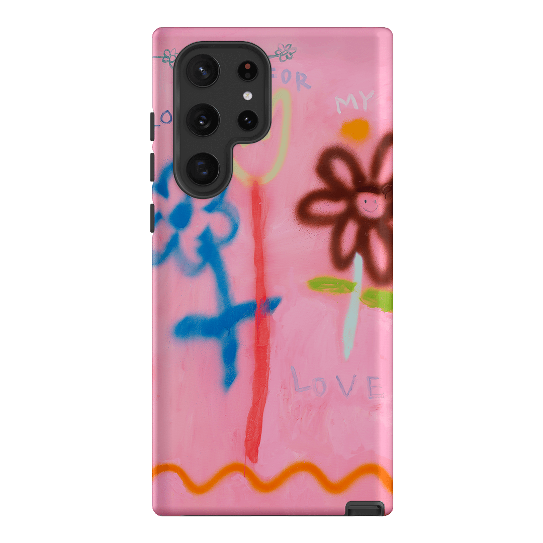 Flowers Printed Phone Cases Samsung Galaxy S22 Ultra / Armoured by Kate Eliza - The Dairy