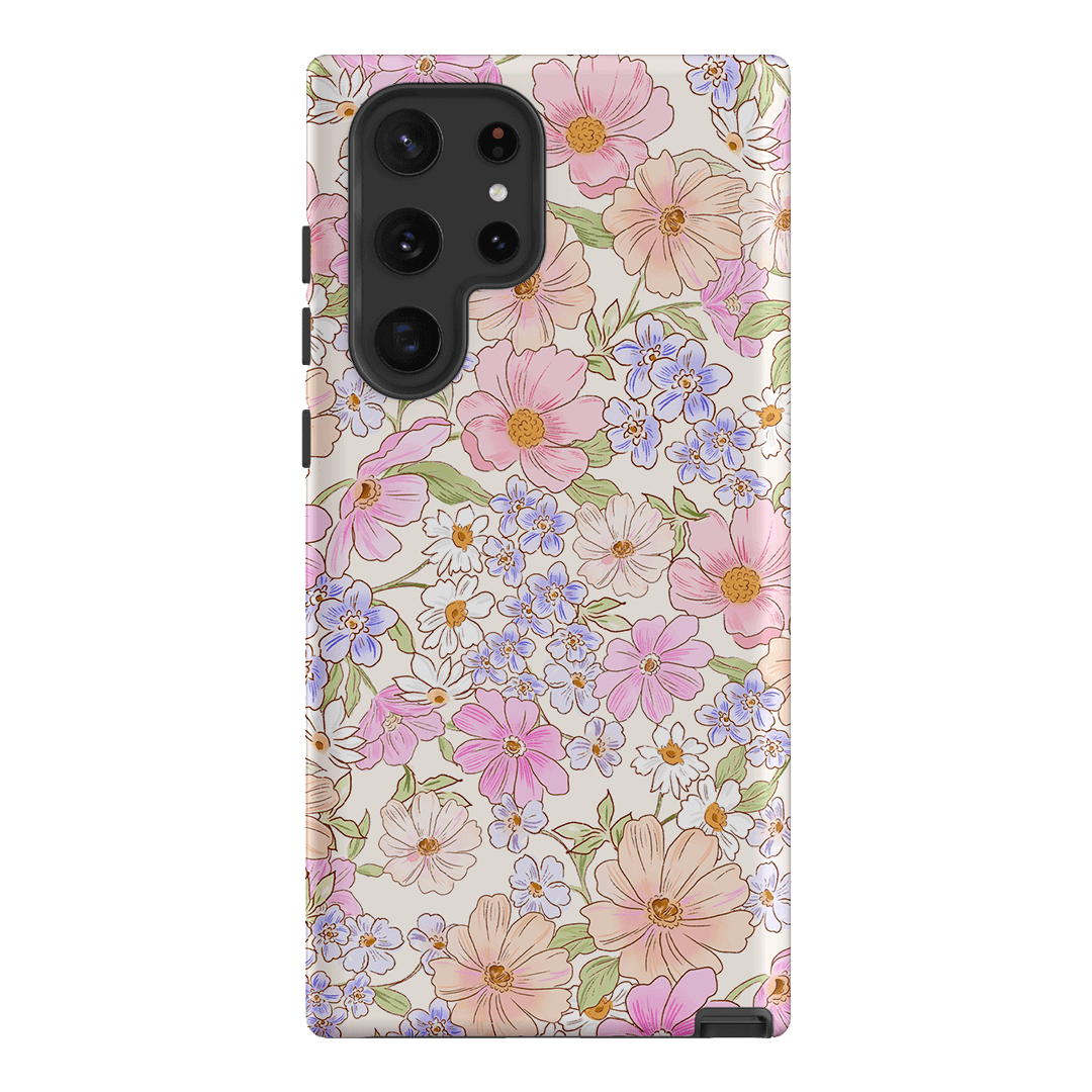 Lillia Flower Printed Phone Cases Samsung Galaxy S22 Ultra / Armoured by Oak Meadow - The Dairy