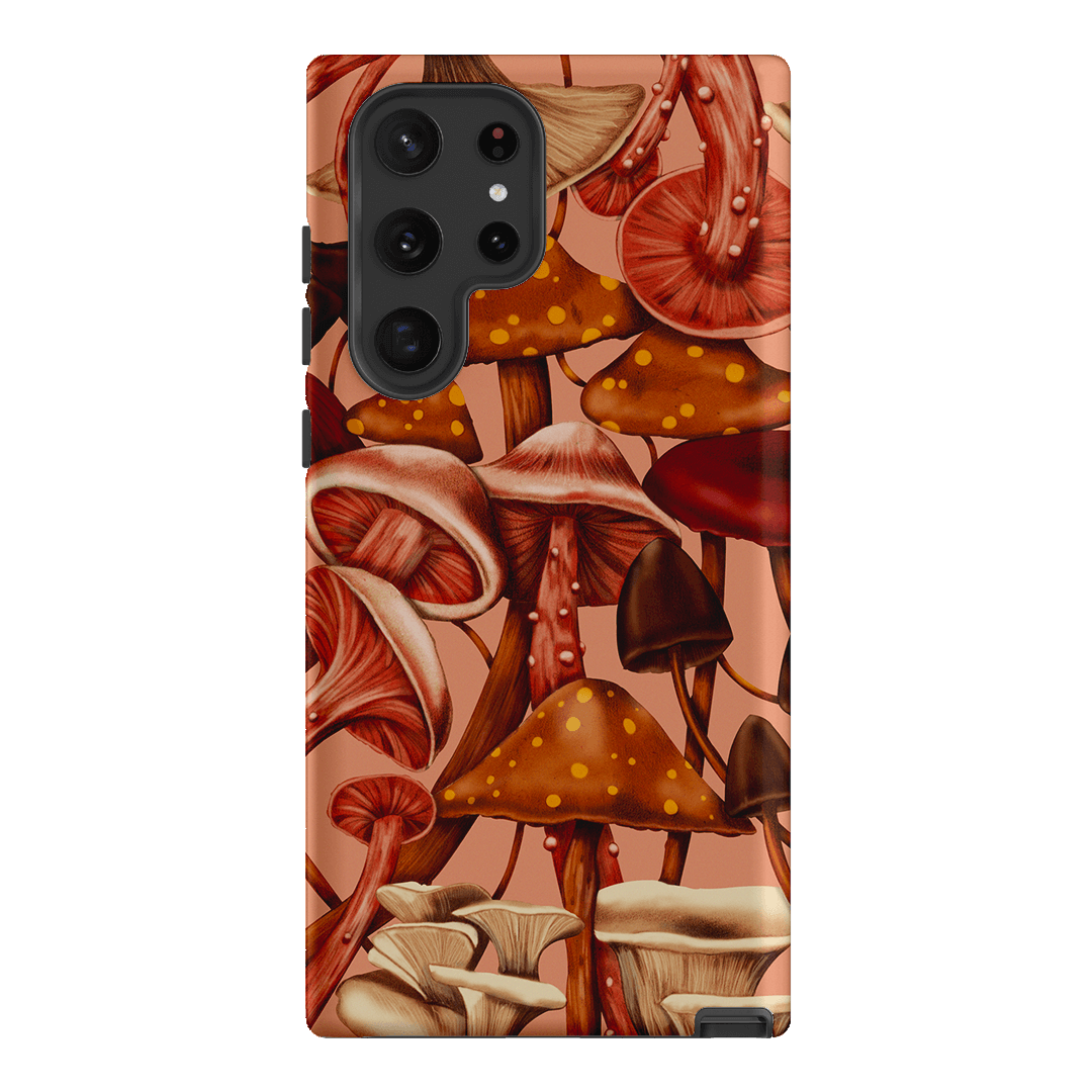 Shrooms Printed Phone Cases Samsung Galaxy S22 Ultra / Armoured by Kelly Thompson - The Dairy