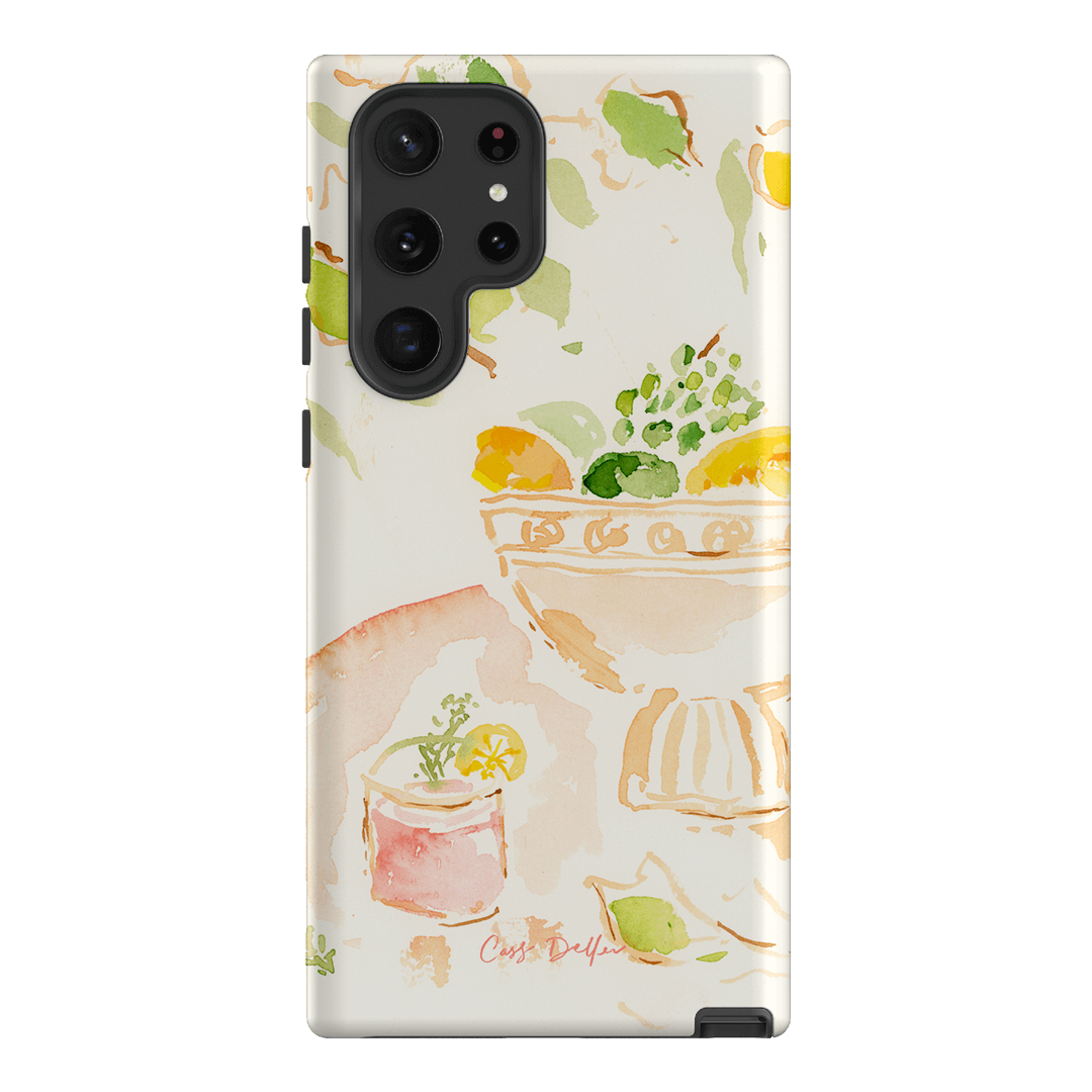 Sorrento Printed Phone Cases Samsung Galaxy S22 Ultra / Armoured by Cass Deller - The Dairy