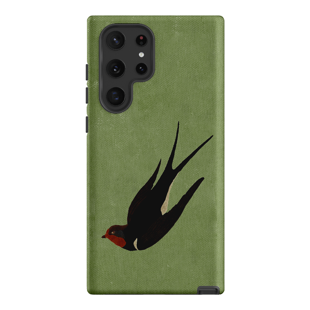Swallow Printed Phone Cases Samsung Galaxy S22 Ultra / Armoured by Fenton & Fenton - The Dairy