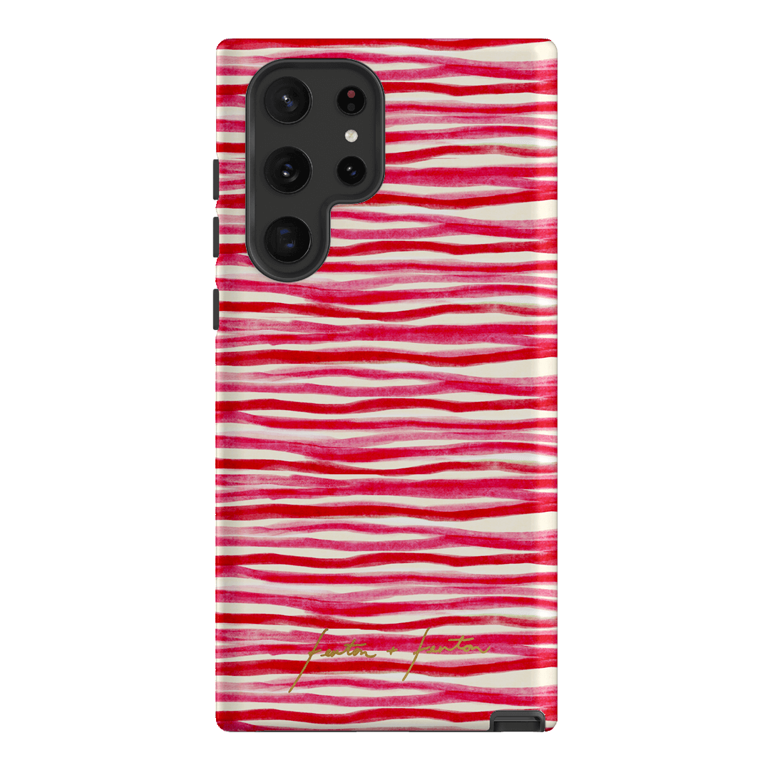 Squiggle Printed Phone Cases Samsung Galaxy S22 Ultra / Armoured by Fenton & Fenton - The Dairy