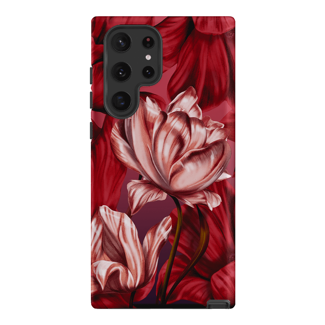 Tulip Season Printed Phone Cases Samsung Galaxy S22 Ultra / Armoured by Kelly Thompson - The Dairy