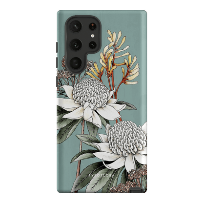 Waratah Printed Phone Cases Samsung Galaxy S22 Ultra / Armoured by Typoflora - The Dairy