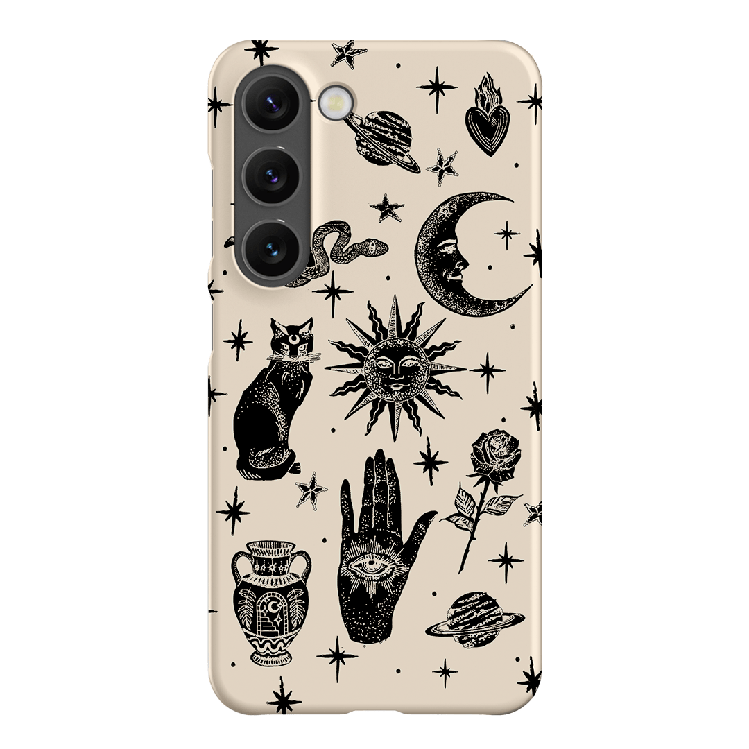 Astro Flash Beige Printed Phone Cases Samsung Galaxy S23 / Snap by Veronica Tucker - The Dairy