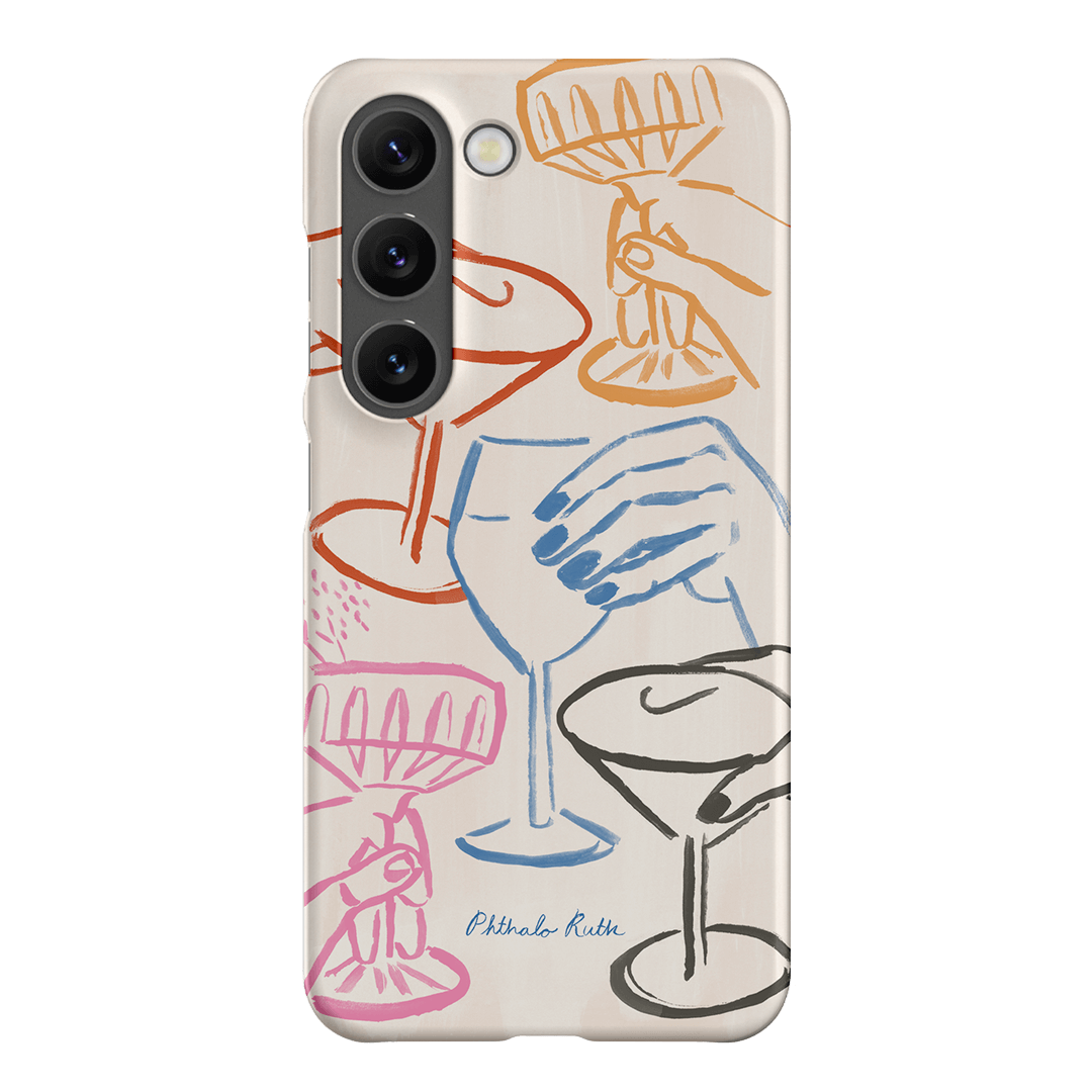 Cheers Multi Printed Phone Cases Samsung Galaxy S23 / Snap by Phthalo Ruth - The Dairy