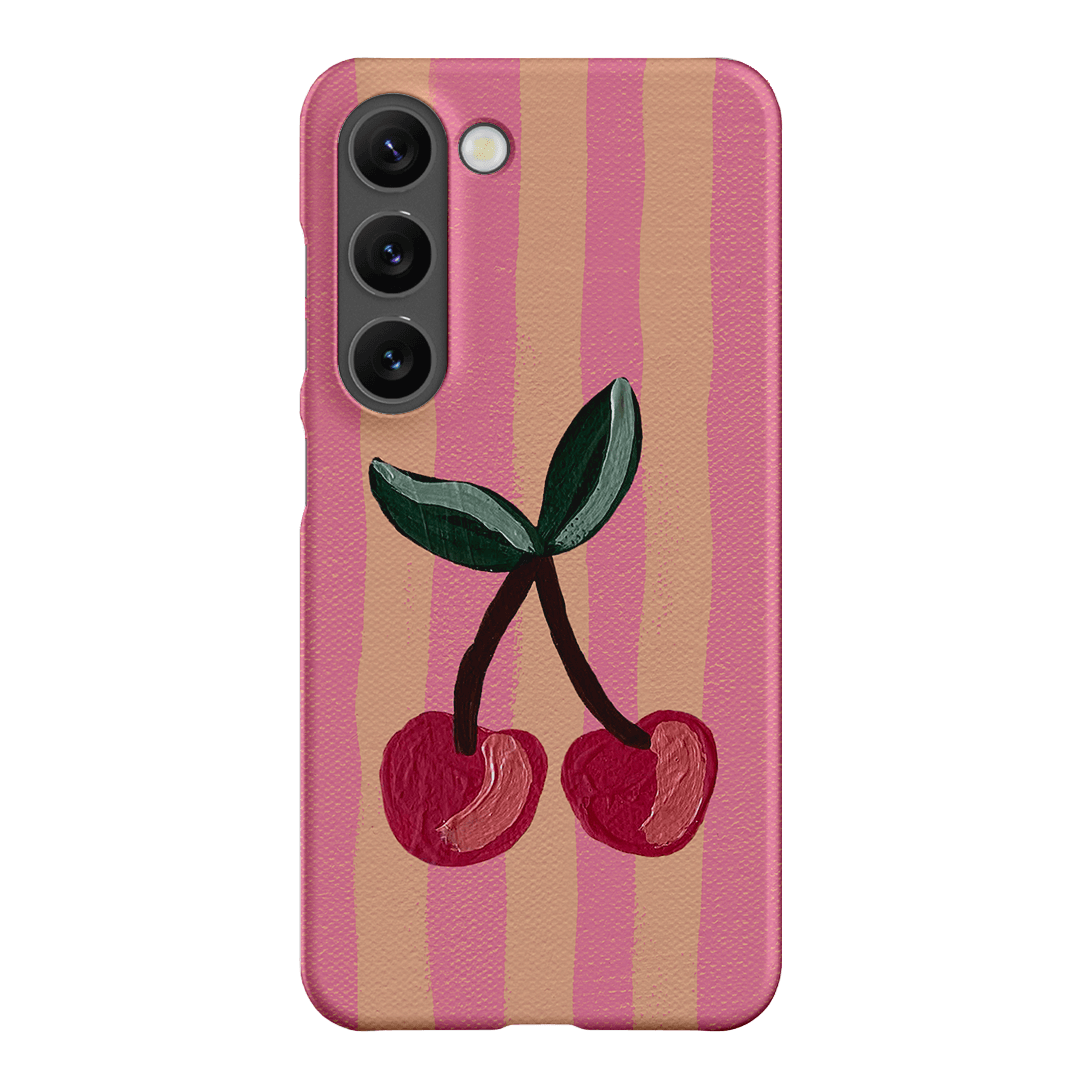 Cherry On Top Printed Phone Cases Samsung Galaxy S23 / Snap by Amy Gibbs - The Dairy