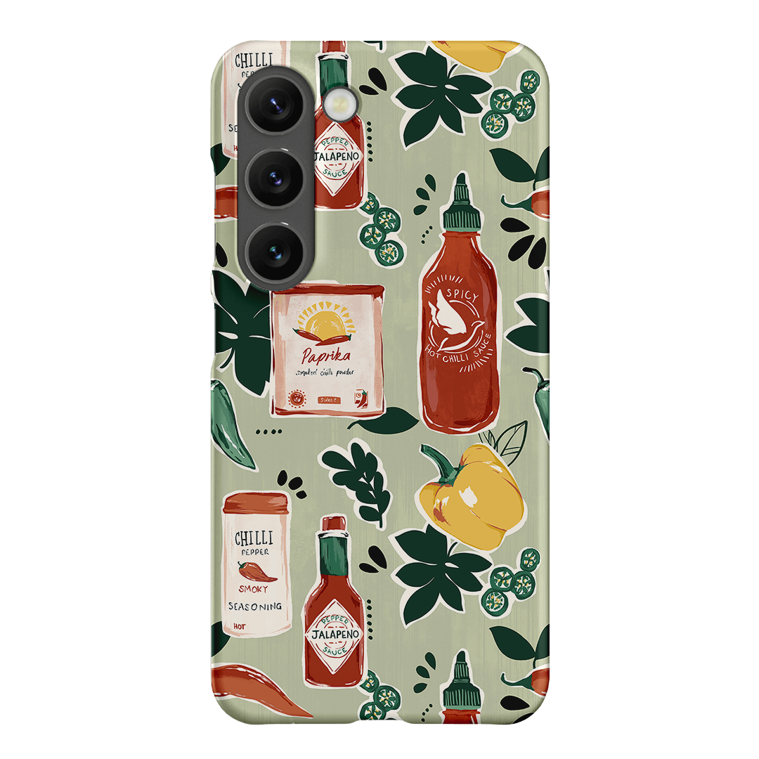 Chilli Pepper Printed Phone Cases Samsung Galaxy S23 / Snap by Charlie Taylor - The Dairy