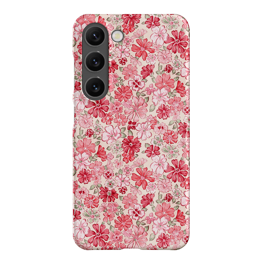 Strawberry Kiss Printed Phone Cases Samsung Galaxy S23 / Snap by Oak Meadow - The Dairy
