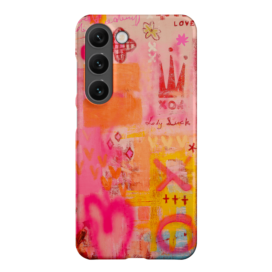 Lady Luck Printed Phone Cases Samsung Galaxy S23 / Snap by Jackie Green - The Dairy