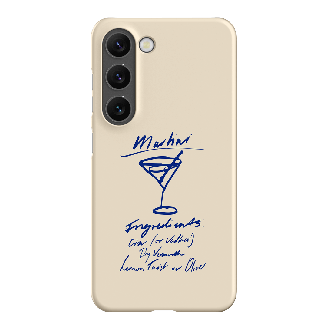 Martini Mood Cream Printed Phone Cases Samsung Galaxy S23 / Snap by The Dairy - The Dairy