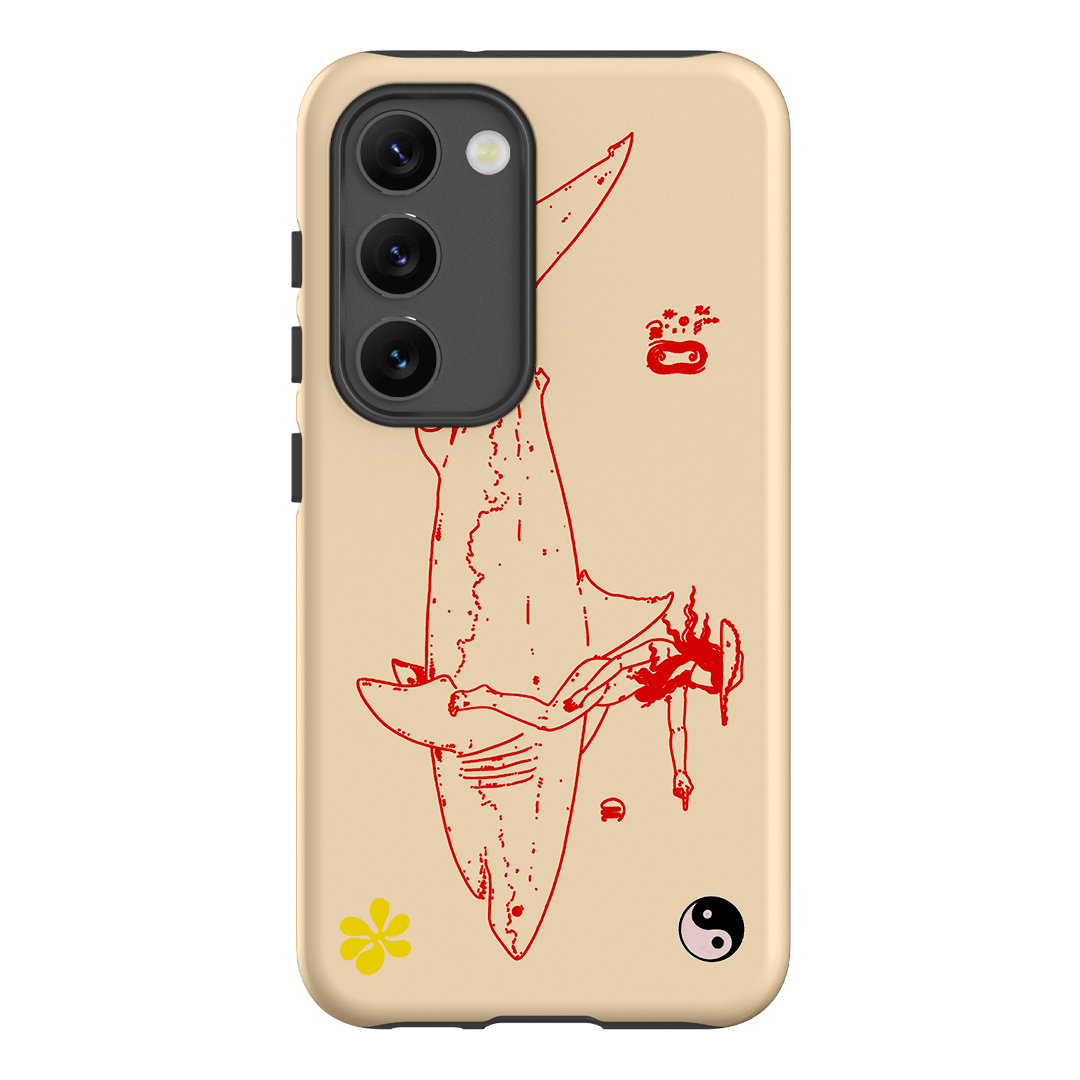 1800-Busy-Rn in Cream Printed Phone Cases Samsung Galaxy S23 / Armoured by Easty Beasty - The Dairy