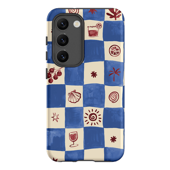 Afternoon Mezze Cornflower Printed Phone Cases Samsung Galaxy S23 / Armoured by Charlie Taylor - The Dairy