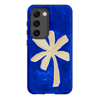 Bleu Palm Printed Phone Cases Samsung Galaxy S23 / Armoured by Charlie Taylor - The Dairy