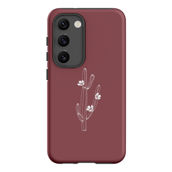 Cactus Flower Printed Phone Cases Samsung Galaxy S23 / Armoured by Typoflora - The Dairy