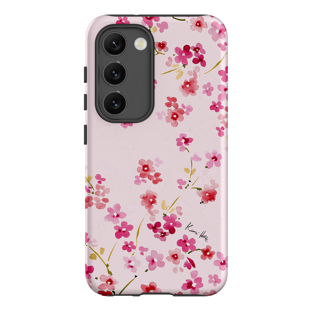 Cherry Blossom Printed Phone Cases Samsung Galaxy S23 / Armoured by Kerrie Hess - The Dairy