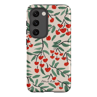 Cherry Love Printed Phone Cases Samsung Galaxy S23 / Armoured by Phthalo Ruth - The Dairy