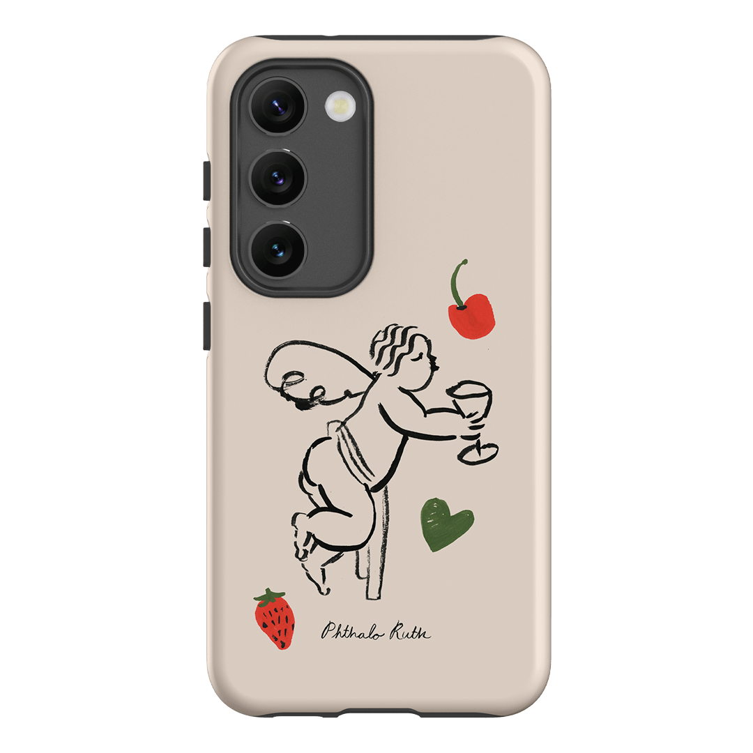 Cherub Printed Phone Cases Samsung Galaxy S23 / Armoured by Phthalo Ruth - The Dairy
